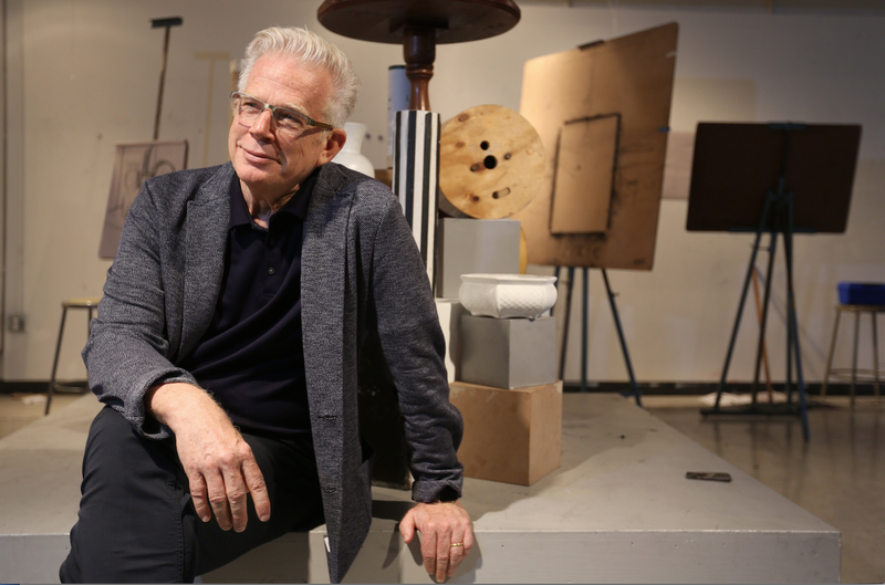 Gerry Snyder sees his role as the first executive director of the School of Art at the University of Arkansas, Fayetteville, as a “once-in-a-generation” opportunity. (NWA Democrat-Gazette/DAVID GOTTSCHALK)