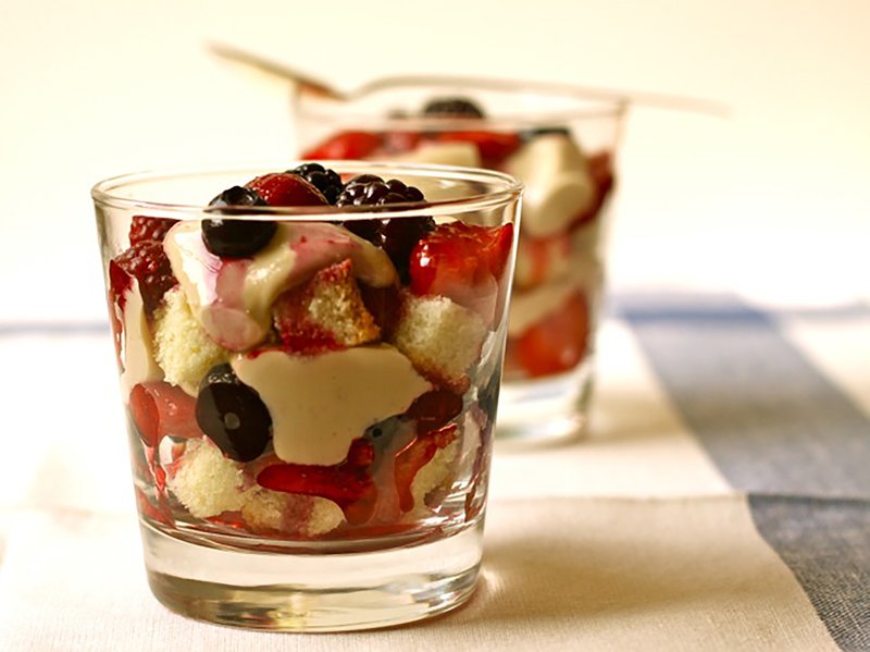 Courtesy of Cabot Creamery Very Berry Trifles