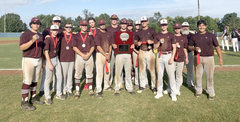 Photo submitted The Hawg City Hawgs finished state runner-up at the Arkansas American Legion baseball tournament in Harrison on Monday.