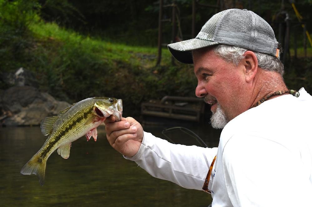 Caddo River Bass Fishing