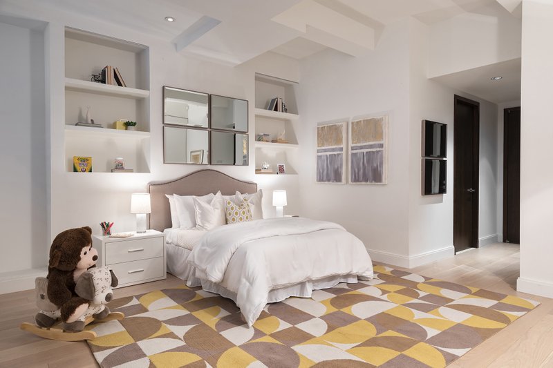 Muted tones help create a soothing yet inviting children's bedroom. (Design Recipes via TNS) story.lead_photo.caption