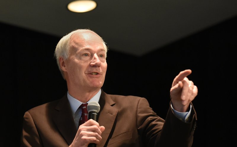 Gov. Asa Hutchinson is shown in this file photo.