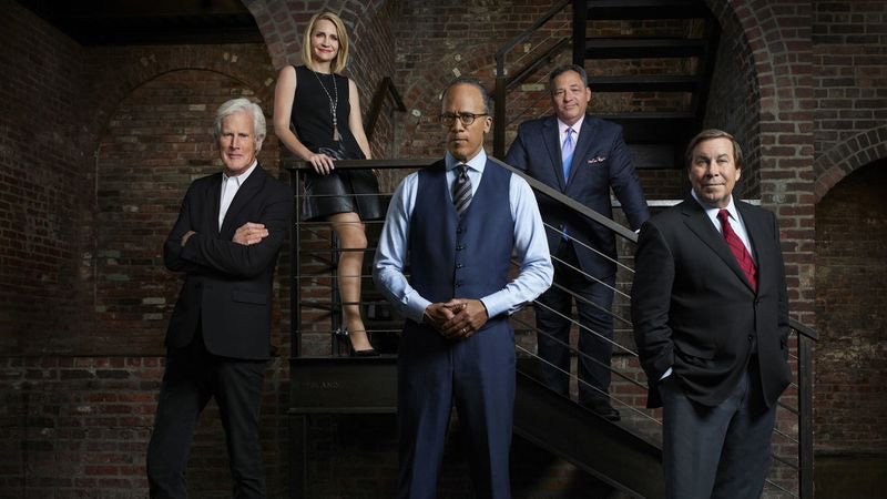 Keith Morrison (left), Andrea Canning, Lester Holt, Josh Mankiewicz and Dennis Murphy are true crime rock stars to the fans who watch Dateline on NBC. At CrimeCon, they are greeted by mobs of devoted viewers. (Photo via NBC)