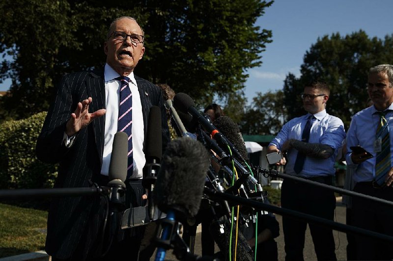 White House chief economic adviser Larry Kudlow said Tuesday that he thinks China is being hit harder by the trade dispute, “much more than we are.” 