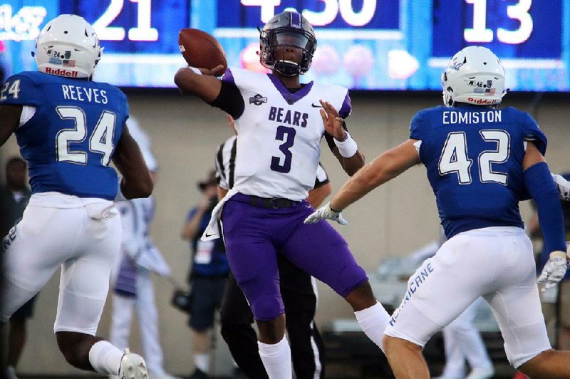 Quarterback Breylin Smith was given the reins to the UCA Bears’ offense last season after redshirting in 2016 and sitting behind Hayden Hildebrand in 2017, but he was lost for the season when he broke his right ankle against Sam Houston State. Smith will get a do-over to lead the Bears this season. 