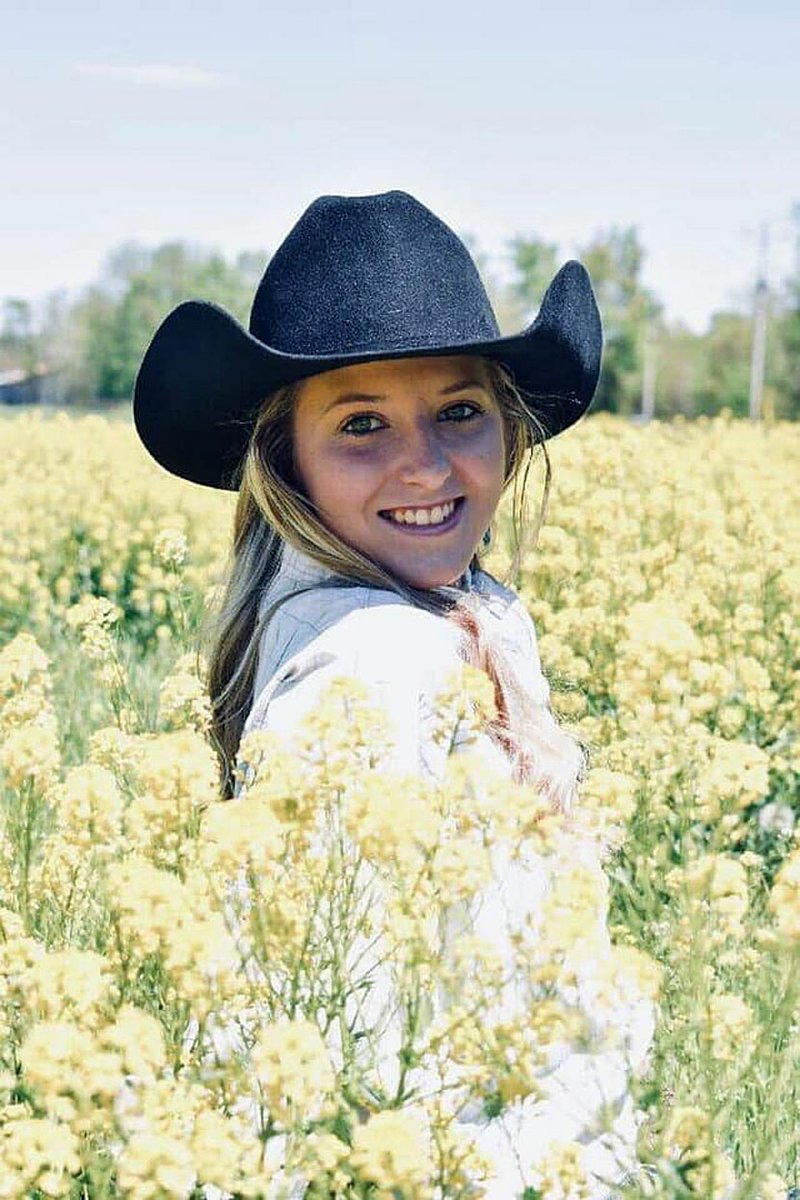 Submitted photo Landree Cunningham is a candidate for the 2019 Lincoln Riding Club queen. Royalty competition proceeds throughout the 66th annual Lincoln Rodeo with winners to be crowned during the final performance of the rodeo which begins at 8 p.m. on Saturday, Aug. 10, 2019.