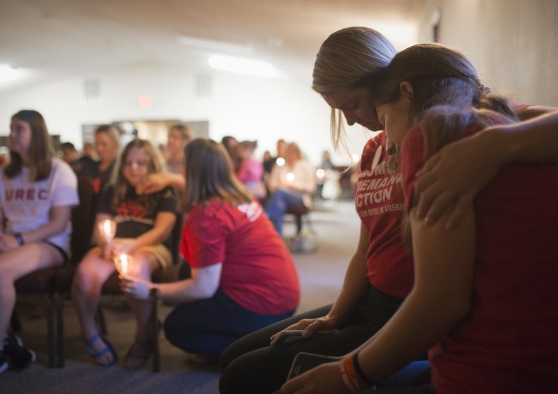 Moms Demand Action of Benton County held a candle light vigil to honor the victims of the El Paso, TX, and Dayton, OH, shootings that took the lives of 31 people.