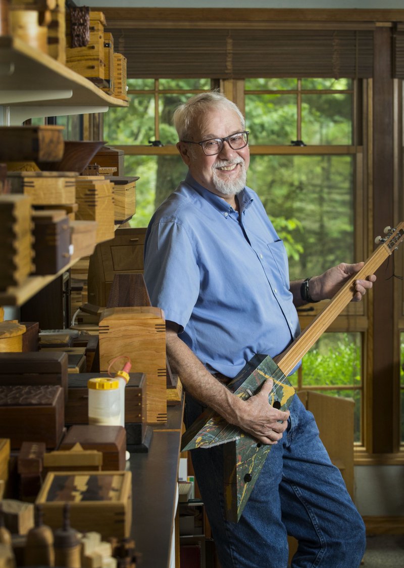 NWA Democrat-Gazette/BEN GOFF "He teaches woodworking to 5-year-olds at Clear Spring School and all ages up to retirees here at ESSA. But he also teaches all over the country. Having an opportunity in this region to take a workshop from someone of his national stature is an underappreciated gem in this part of the country -- we're incredibly fortunate to have him here." -- Kelly McDonough