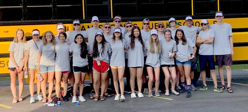 Photo submitted The Siloam Springs cross country program recently volunteered at the Will Golf 4 Kids fundraiser held at Bella Vista Country Club and Kingswood/Berksdale in Bella Vista on Aug. 2. The fundraiser benefits Arkansas Children's Hospital.