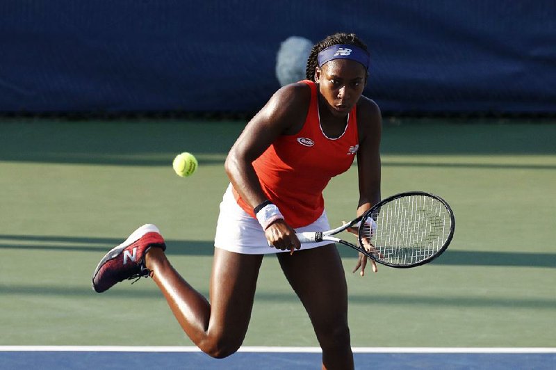 Coco Gauff, who advanced to the fourth round at Wimbledon, received a wild-card entry to the U.S. Open which starts Aug. 26 in New York. 