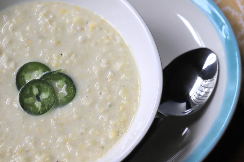 Jalapeno Corn Soup Photo by John Sykes Jr. story.lead_photo.caption