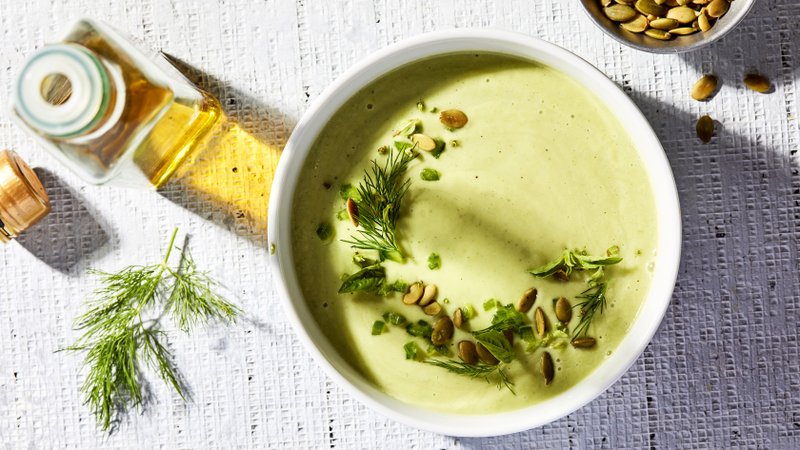 Avocado, Cucumber and Fennel Soup Photo by Stacy Zarin Goldberg for The Washington Post