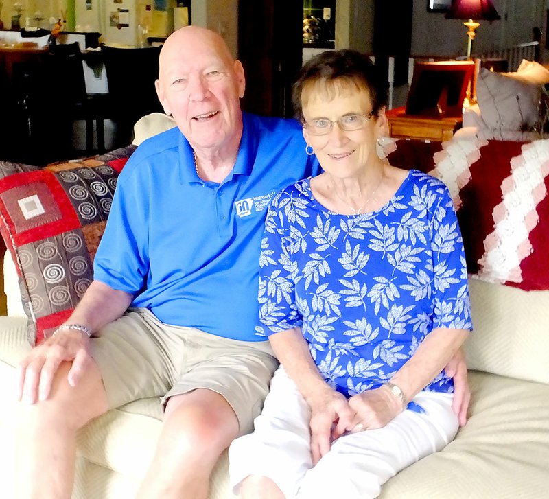 Lynn Atkins/The Weekly Vista Bob and Karen Olson recently celebrated 60 years of marriage.