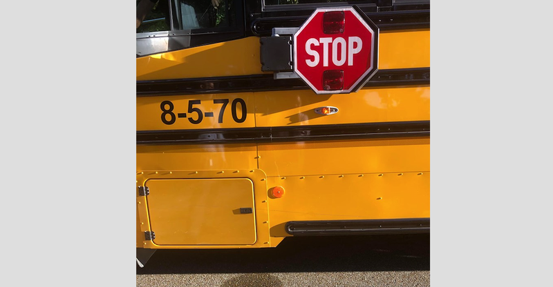 A Westside Consolidated School District bus received a scratch on Wednesday morning while passing a vehicle that crossed a centerline in Craighead County, district officials said. 
