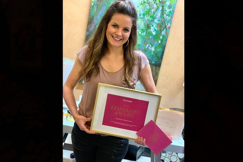 Ashley Talley, a Magnolia business owner, has been honored for the second straight year with a beauty and wellness business award.