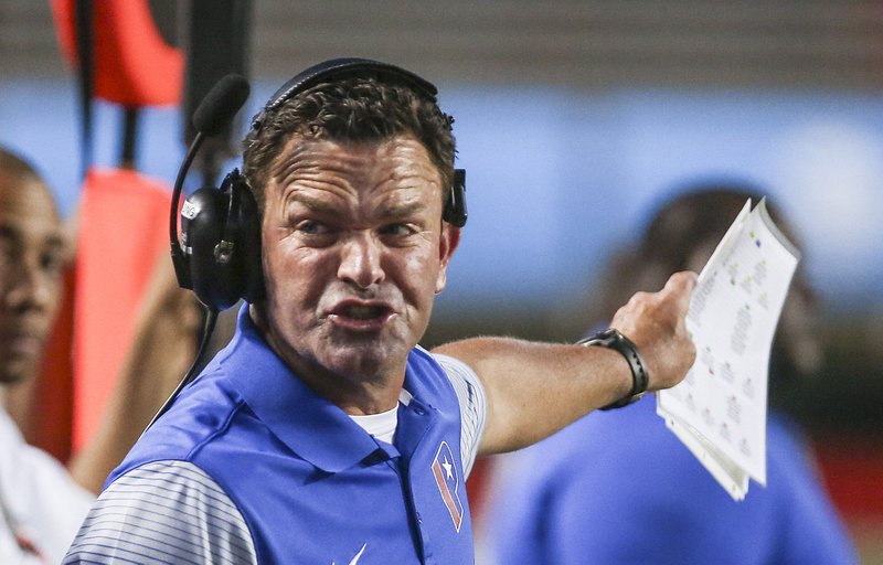 Little Rock Parkview Coach Brad Bolding is in his third season with the Patriots. Bolding previously coached at Mayflower and North Little Rock.