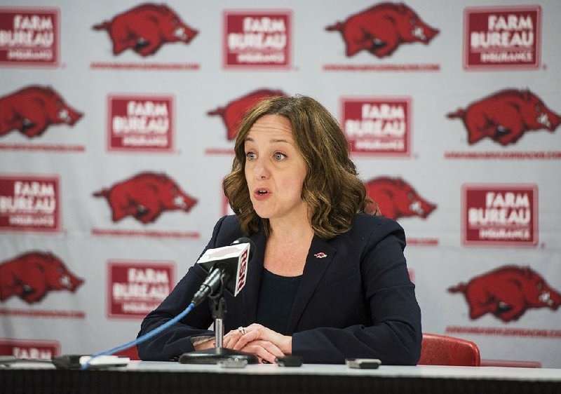 Former Arkansas interim director of athletics Julie Cromer Peoples will be the new athletic director at Ohio University.