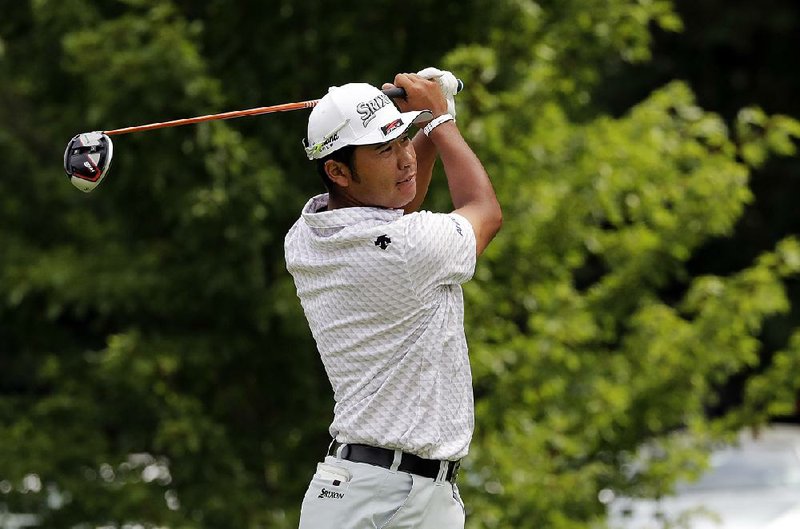 Japan’s Hideki Matsuyama fired a course-record, 9-under 63 at Medinah Country Club on Friday and holds a one-stroke lead entering today’s third round of the BMW Championship. 