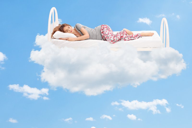 Sleeping on a cloud: A new mattress could help you get that dreamy sleep you crave. (Courtesy of Ljupco for Dreamstime)