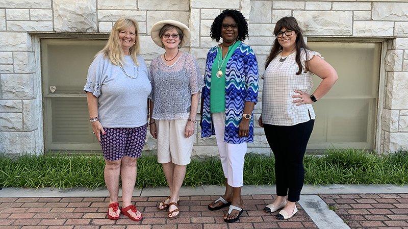 COMMUNITY SERVICE: From left, Dea Ann Richard, Jean Wallace, Donnetta Frierson and Stephanie Alderdice were recently elected as members of the board of directors for the Hot Springs Area Community Foundation.