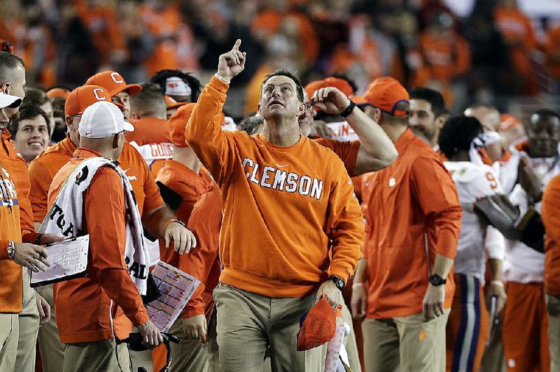 Clemson Coach Dabo Swinney, whose teams have won two of the past four national championships, has become the center of attention for the Tigers and for college football. 