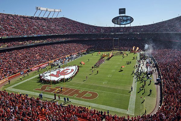 Arrowhead Stadium Kansas City Editorial Photography - Image of