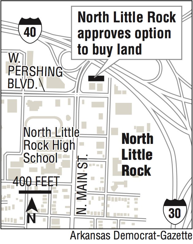 North Little Rock approves option to buy land 