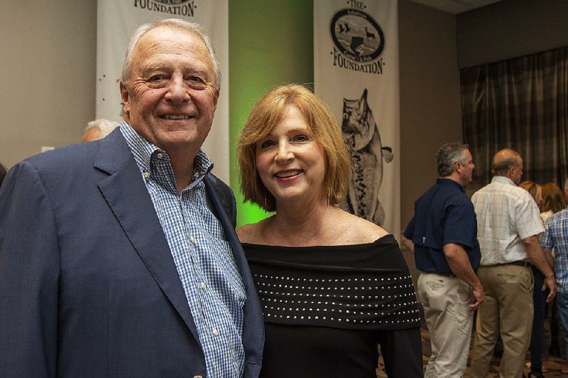 Arkansas Democrat-Gazette/CARY JENKINS
 North Little Rock Mayor Joe Smith with his wife, Missie