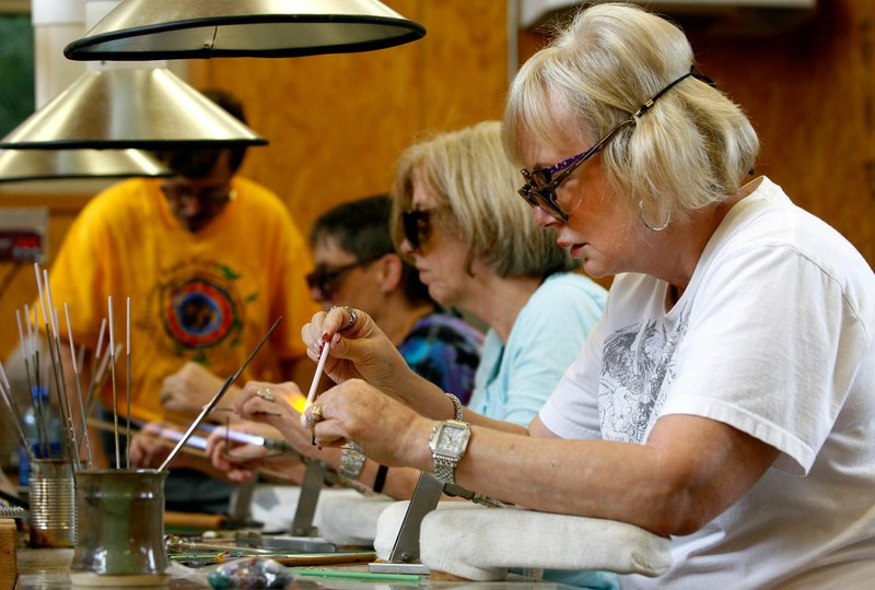 File Photo Learn some heavy-duty art skills by taking a class at the Eureka Springs School of the Arts.