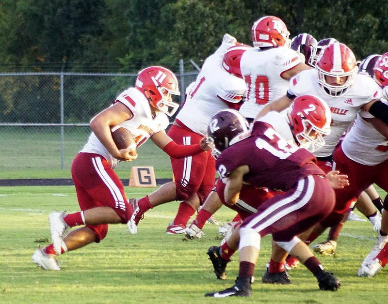PREP FOOTBALL Dardanelle's late rally stuns Gentry