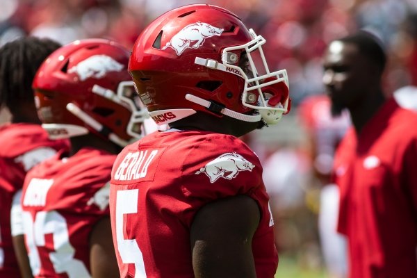 Portland State Vikings vs Arkansas Razorbacks at Donald W. Reynolds Razorback Stadium, University of Arkansas, Fayetteville, AR, on Saturday, August 31, 2019.