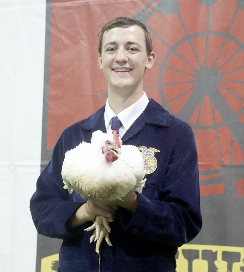 Caleb Barenberg &#x2014; Lincoln FFA Grand Champion, Chain Broiler Pen