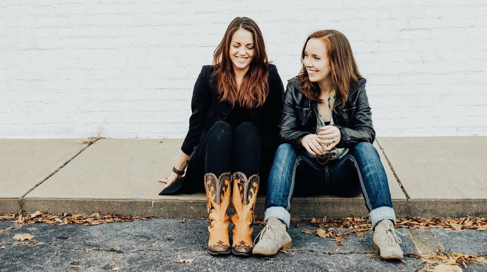 A Rowdy Faith: Cate Davison (left) and Alyson Reid