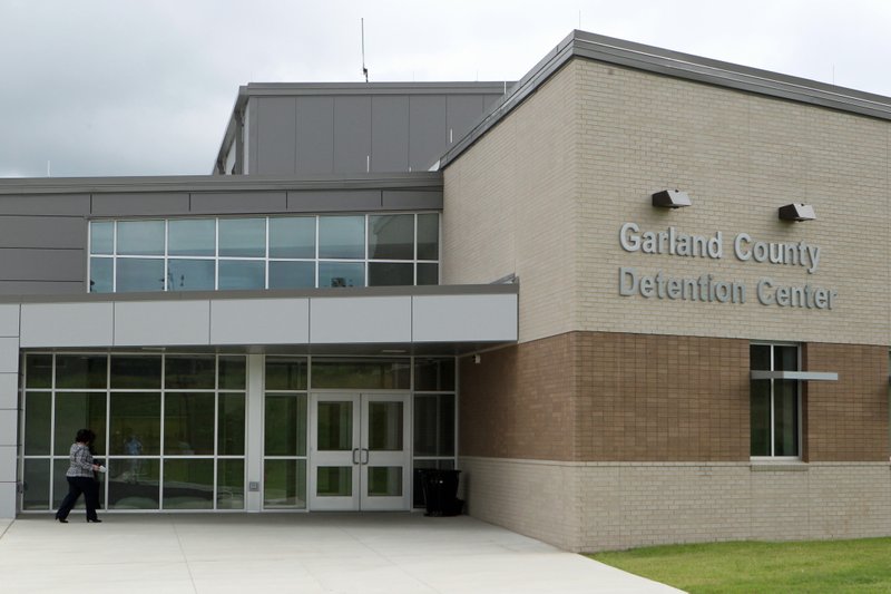 The Garland County Detention Center. - File photo by Richard Rasmussen of The Sentinel-Record