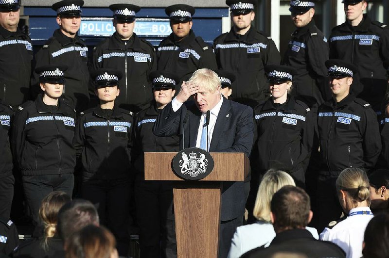 “I don’t want an election at all, but frankly I cannot see any other way,” British Prime Minister Boris Johnson said Thursday at a police event in West Yorkshire in northern England. Johnson said he “would rather be dead in a ditch” than ask for a delay in the deadline to leave the European Union. 