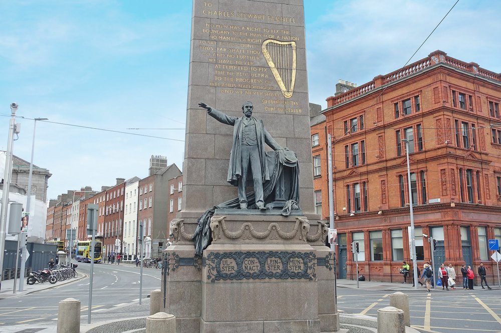 This Dublin statue honors Charles Stewart Parnell, beloved for his tireless work for land reform and Irish home rule. (Photo by Rick Steves via Rick Steves' Europe)