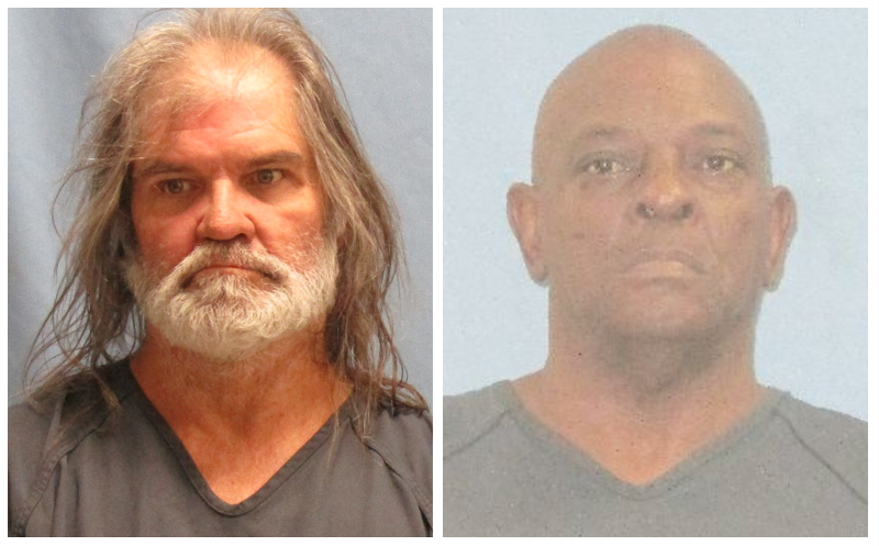 Steven Voegele, left, and Samuel Brass are shown in these booking photos from the Pulaski County jail.