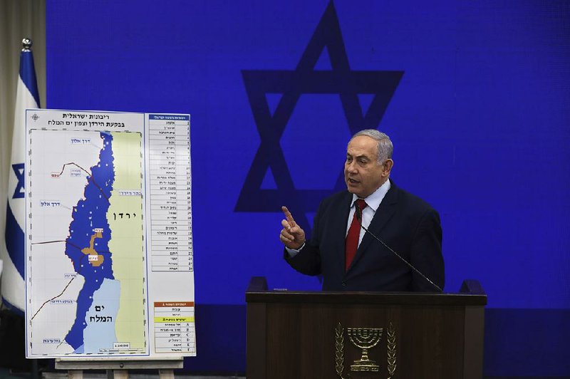 “We haven’t had such an opportunity since the Six-Day War, and I doubt we’ll have another opportunity in the next 50 years,” Israeli Prime Minister Benjamin Netanyahu said Tuesday in Tel Aviv. He cited the “unique, one-off opportunity” that President Donald Trump’s administration’s support provides. 