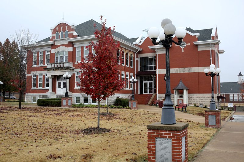 The Springdale Public Schools Administration Offices located in the Historic Springdale High School Tuesday, November 7, 2017, in Springdale.