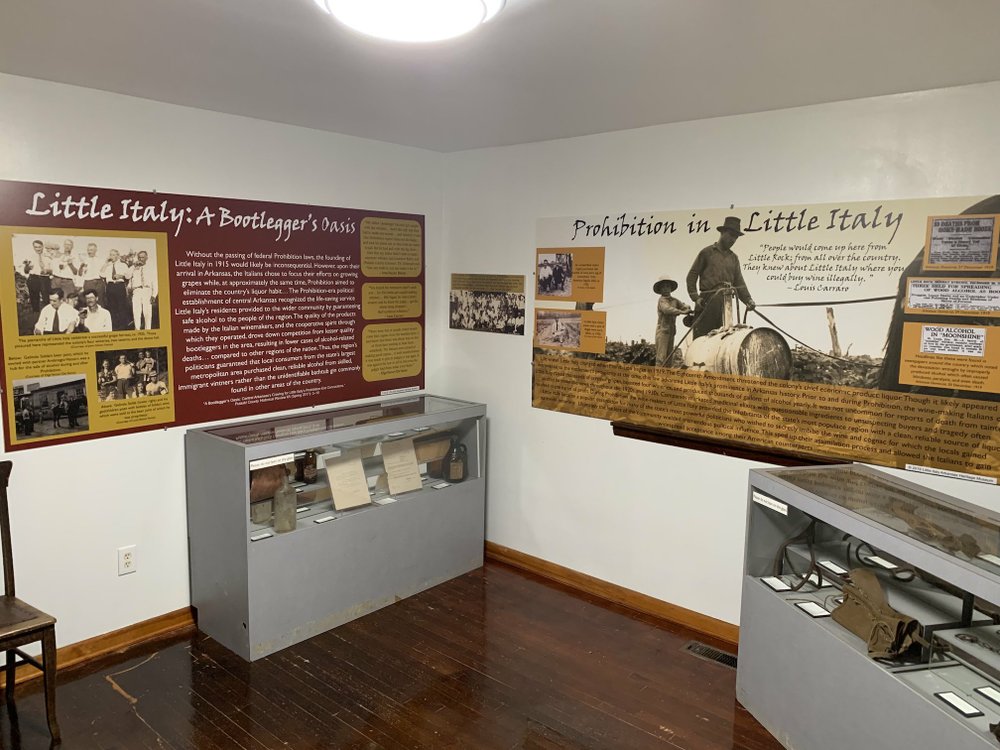 The new Little Italy Arkansas Heritage Museum tells the story of central Arkansas' Italian immigrant community -- a story that includes tales of Ellis Island and Prohibition. Arkansas Democrat-Gazette/Jennifer Nixon
