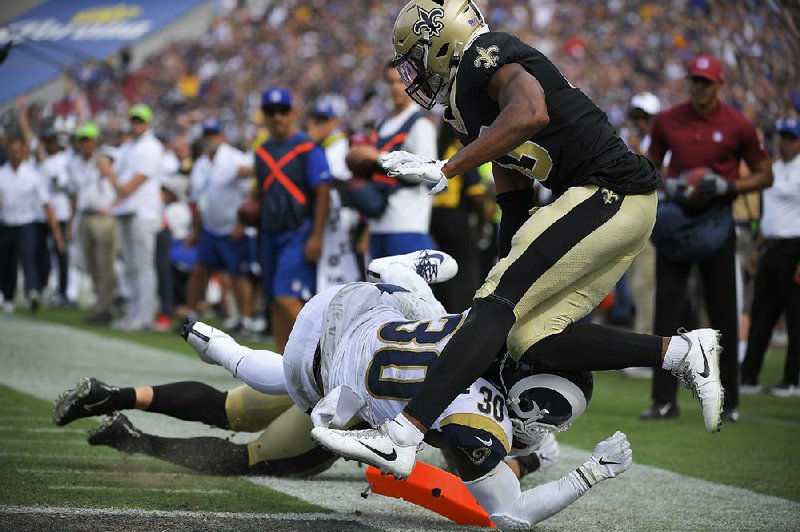 Brees injured, NFL refs blow another call as Rams beat Saints 27-9