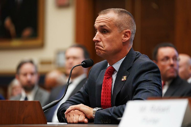 “I am respecting the White House’s decision” to insist that he not disclose details of conversations with President Donald Trump, Corey Lewandowski told House questioners Tuesday. 