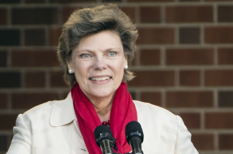 In this April 19, 2017, file photo, Cokie Roberts speaks during the opening ceremony for Museum of the American Revolution in Philadelphia.