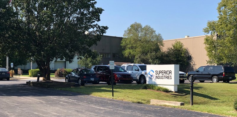 The Superior Industries International plant in Fayetteville is shown in this Wednesday, Sept. 18 2019 photo.