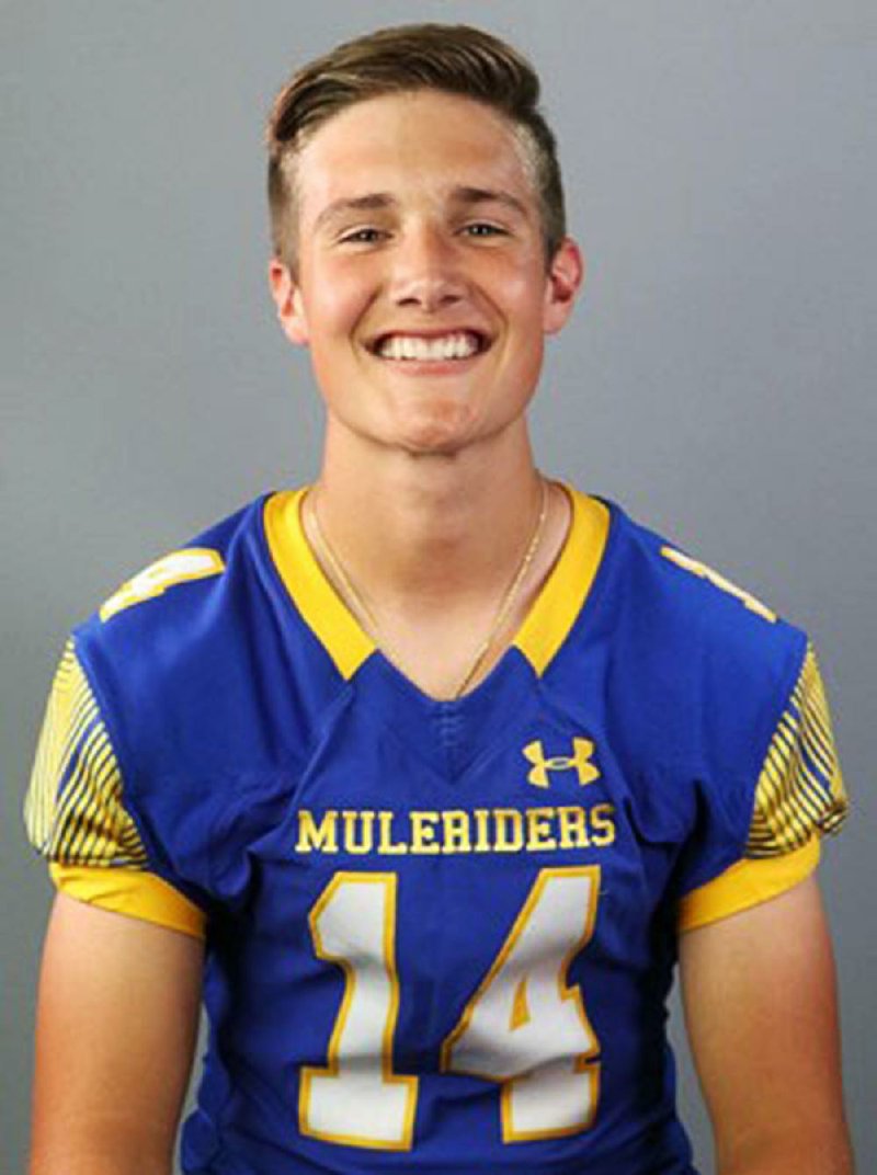 Southern Arkansas University sophomore kicker Austin Wilkerson
