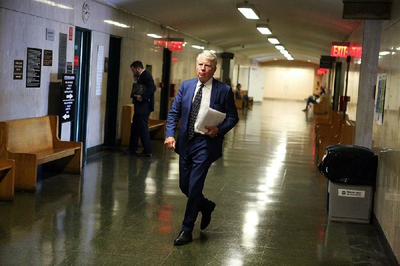 Manhattan District Attorney Cyrus Vance is shown Thursday in New York. The bid by Vance’s office to subpoena eight years of President Donald Trump’s tax returns amounts to a criminal investigation that is not allowed under the Constitution, a lawsuit filed Thursday on Trump’s behalf contends. 