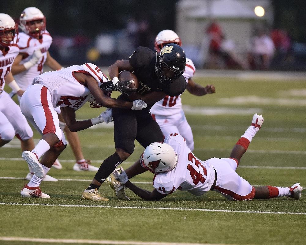 HIGH SCHOOL FOOTBALL Camden Fairview at Joe T. Robinson