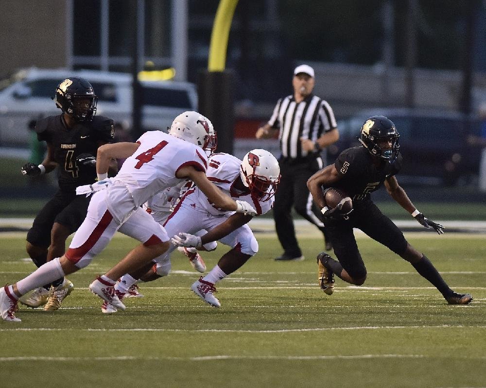 HIGH SCHOOL FOOTBALL Camden Fairview at Joe T. Robinson