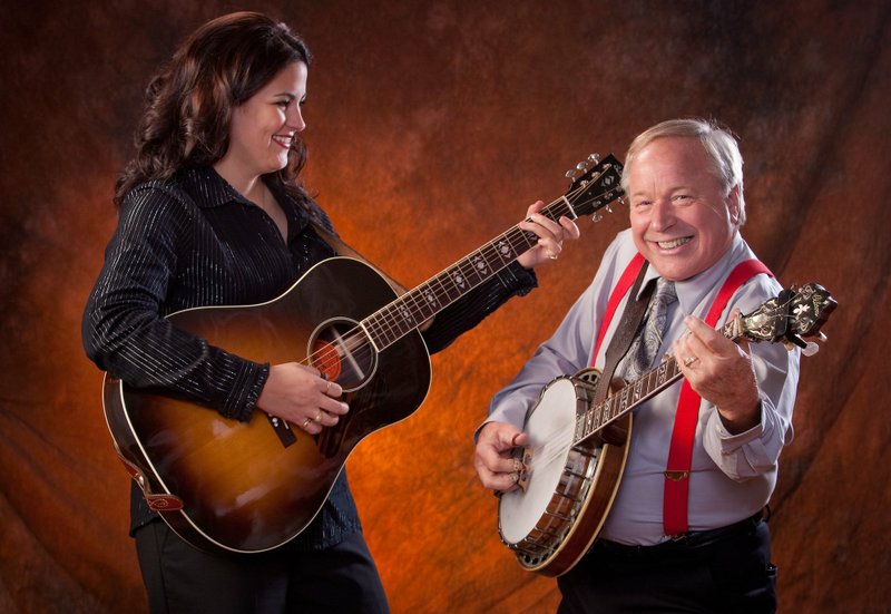 The Little Roy and Lizzy Show -- bluegrass duo Little Roy Lewis and Lizzy Long -- performs Monday in Paragould. Special to the Democrat-Gazette