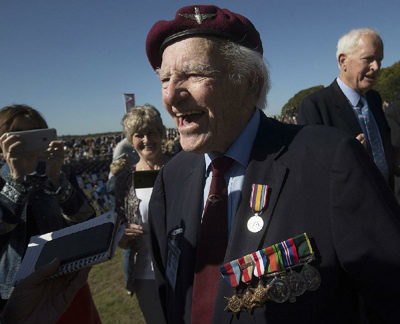 WWII paratrooper takes to the skies at 98